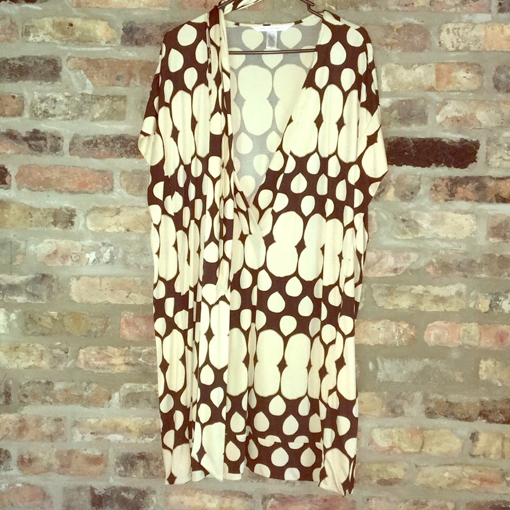 DVF Tuvallu silk kimono dress